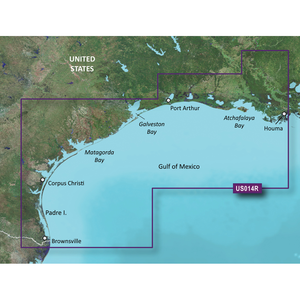 Garmin BlueChart® g3 Vision® HD - VUS014R - Morgan City to Brownsville - microSD™/SD™ - Image 2
