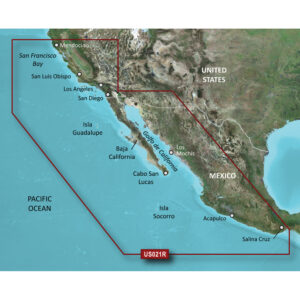Alternative view of Garmin BlueChart® g3 Vision® HD - VUS021R - California-Mexico - microSD™/SD™