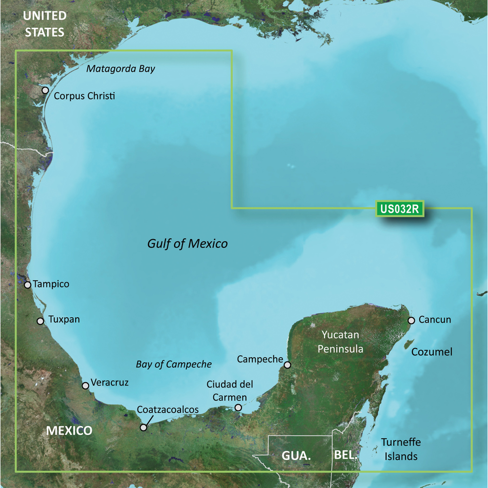 Garmin BlueChart® g3 Vision® HD - VUS032R - Southern Gulf of Mexico - microSD™/SD™ - Image 2