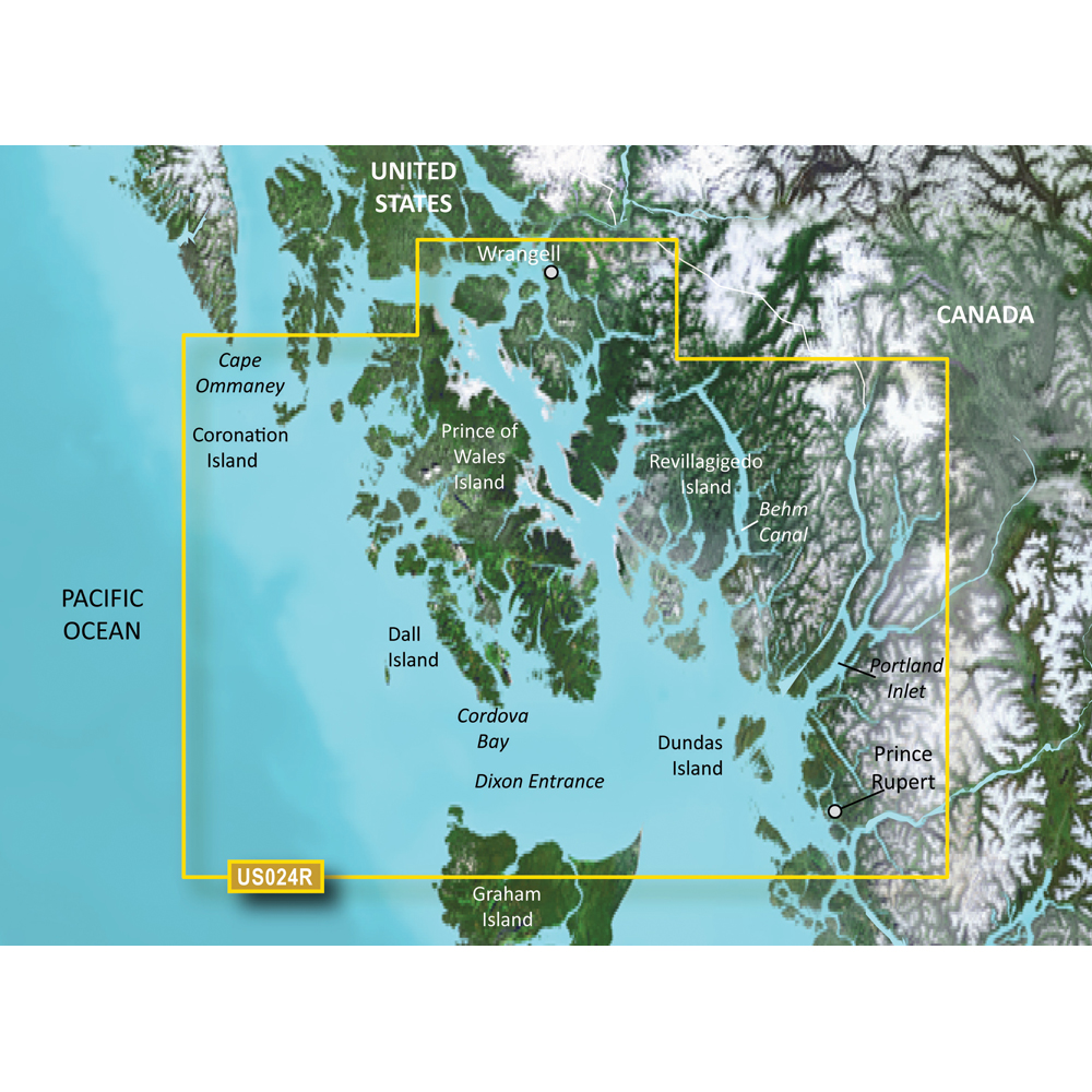 Garmin BlueChart® g3 Vision® HD - VUS024R - Wrangell - Dixon Entrance - microSD/™SD™ - Image 2