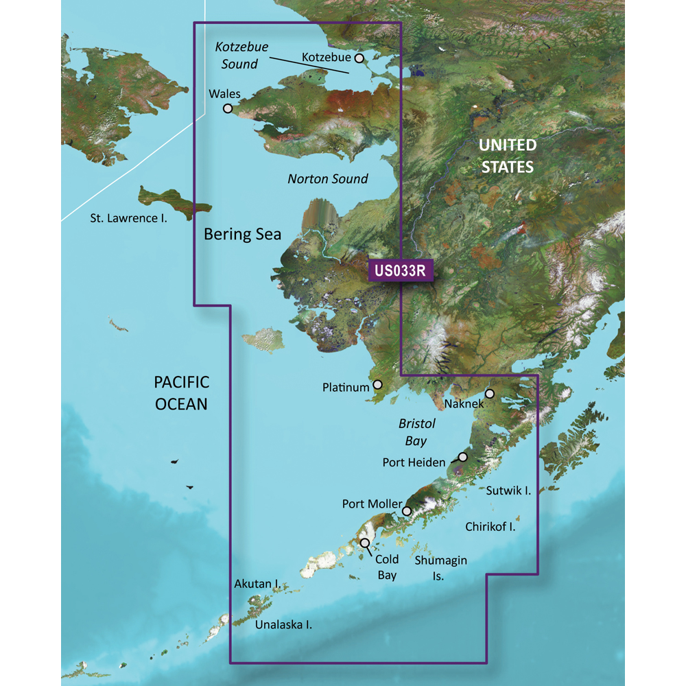Garmin BlueChart® g3 Vision® HD - VUS033R - Bristol Bay - Kotzebue Snd. - microSD™/SD™ - Image 2