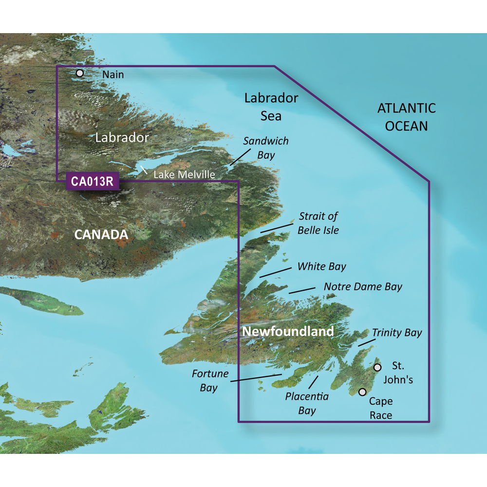 Garmin BlueChart® g3 Vision® HD - VCA013R - Labrador Coast - microSD™/SD™ - Image 2