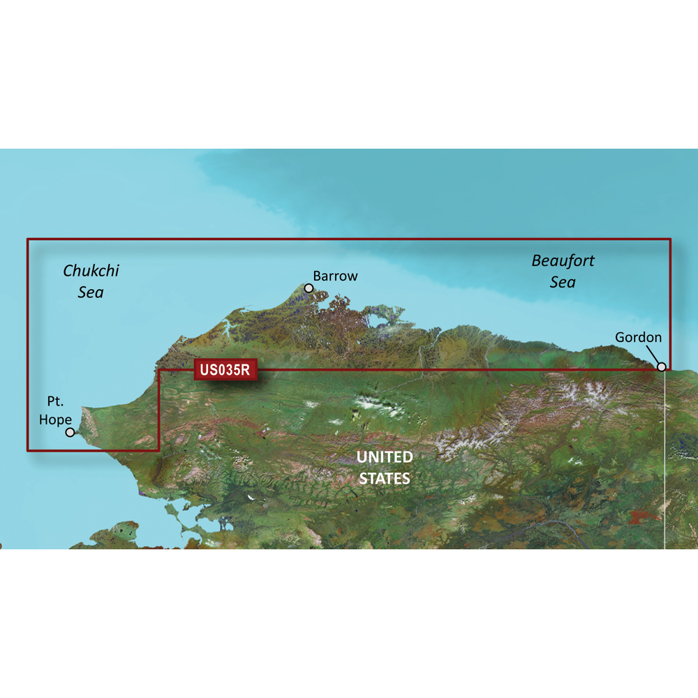 Garmin BlueChart® g3 Vision® HD - VUS035R - North Slope Alaska - microSD™/SD™ - Image 2