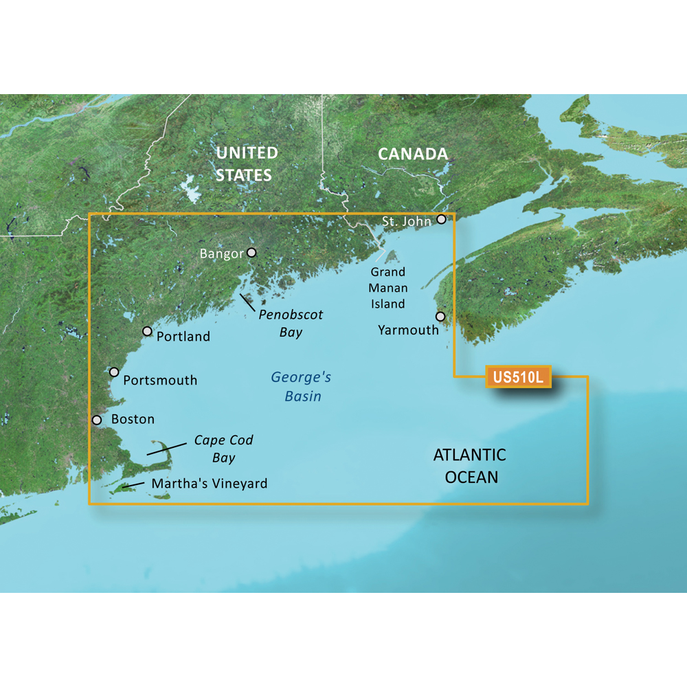 Garmin BlueChart® g3 Vision® HD - VUS510L - St. John - Cape Cod - microSD™/SD™ - Image 2