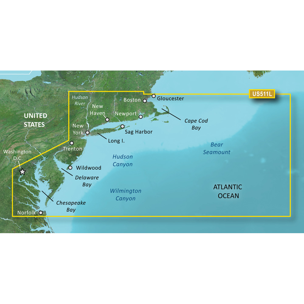 Garmin BlueChart® g3 Vision® HD - VUS511L - Boston - Norfolk - microSD™/SD™ - Image 2