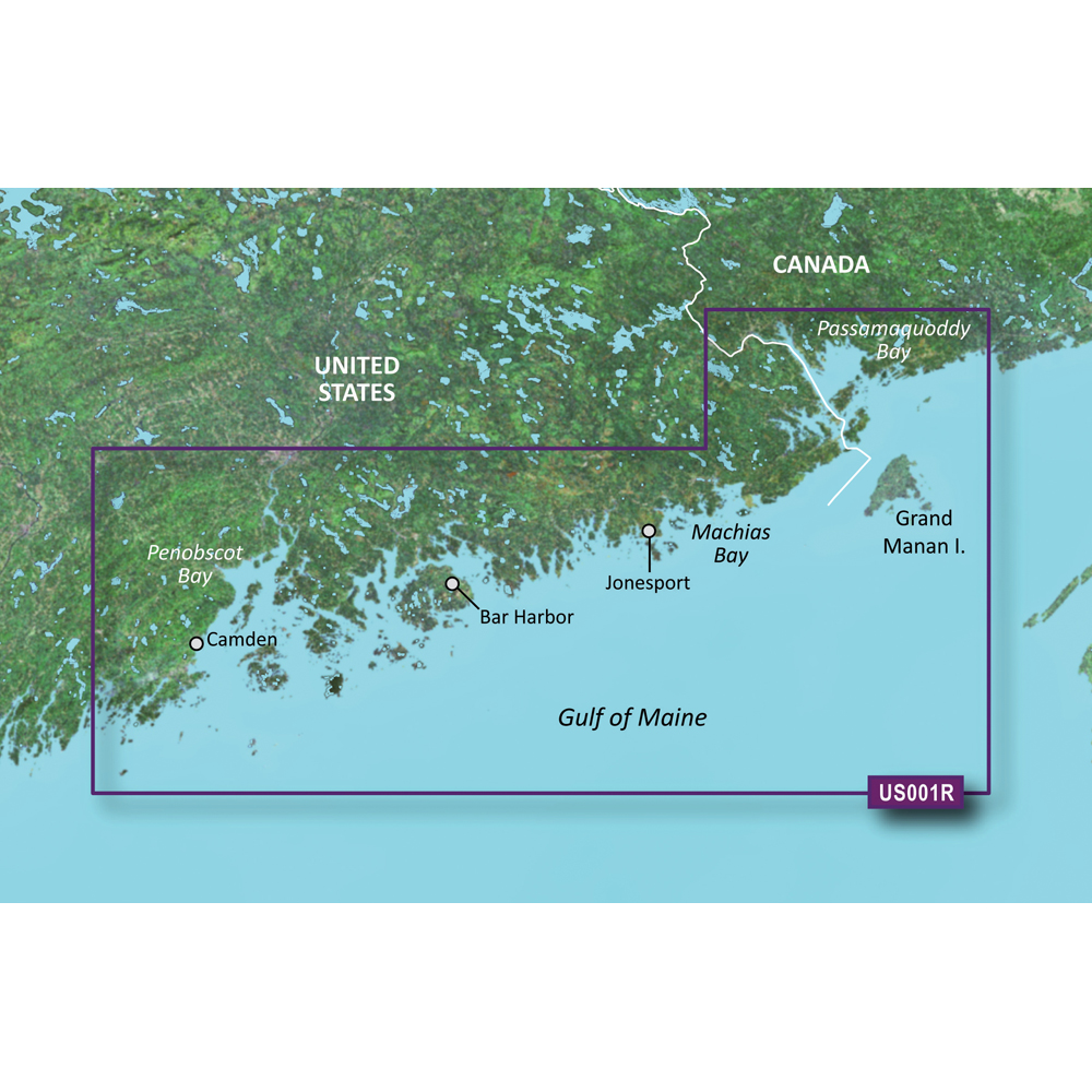 Garmin BlueChart® g3 Vision® HD - VUS001R - North Maine - microSD™/SD™ - Image 2