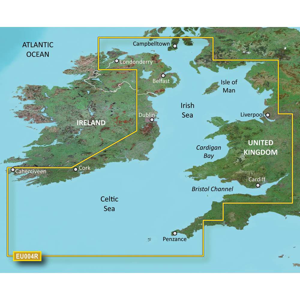 Garmin BlueChart® g3 Vision® HD - VEU004R - Irish Sea - microSD™/SD™ - Image 2