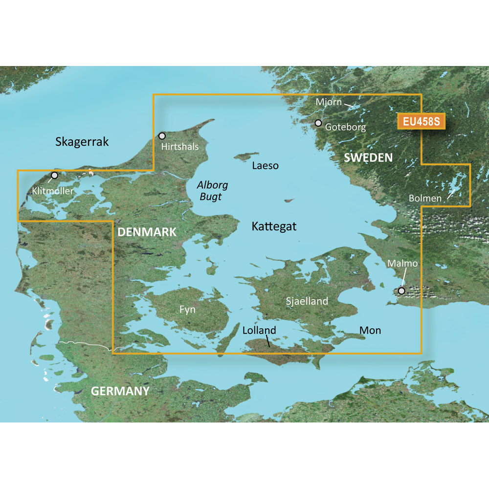 Garmin BlueChart® g3 Vision® HD - VEU458S - Göteborg to Fyn - microSD™/SD™ - Image 2