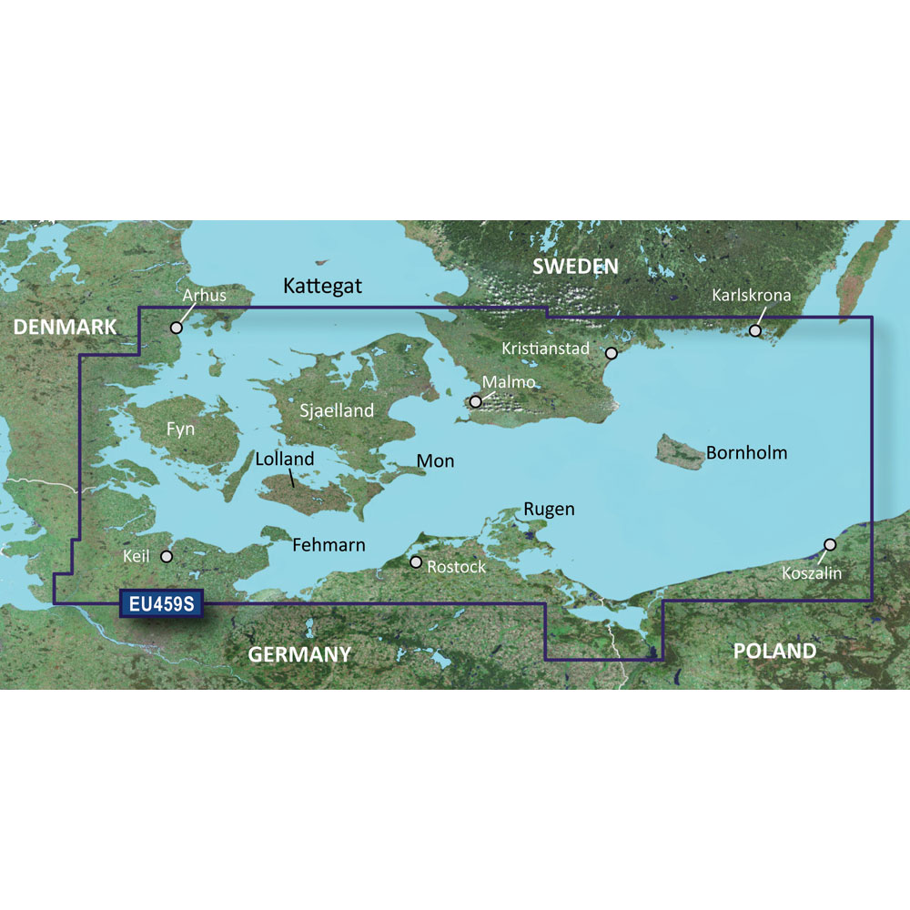 Garmin BlueChart® g3 Vision® HD - VEU459S - Århs-Kiel-Koszalin - microSD™/SD™ - Image 2