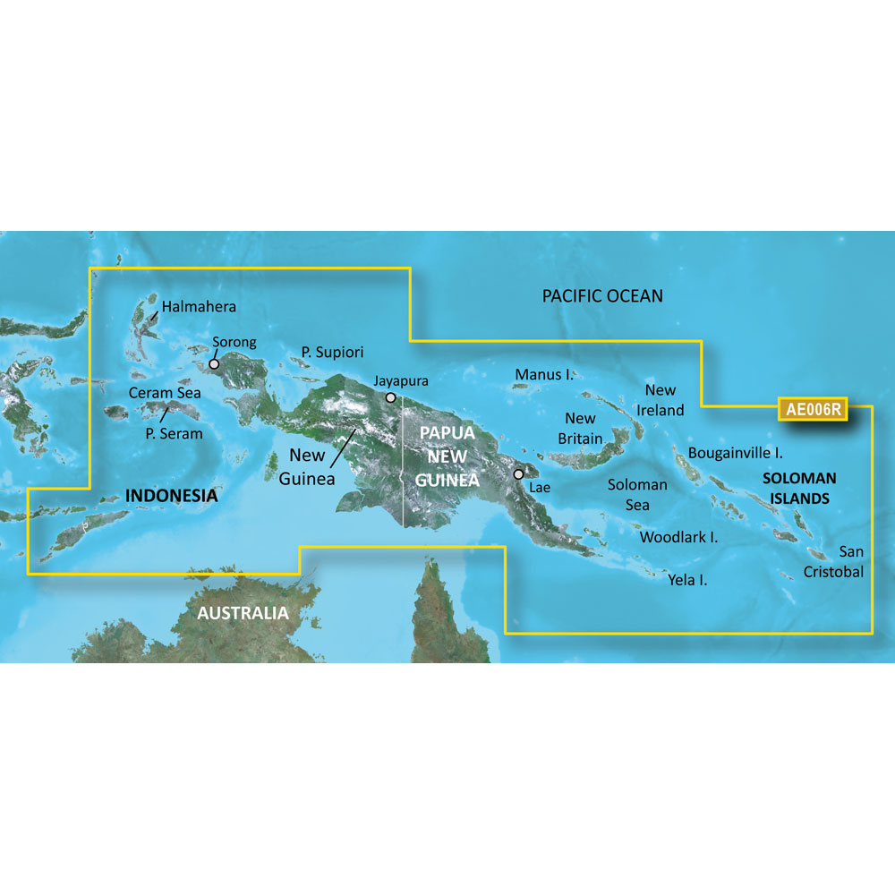 Garmin BlueChart® g3 Vision® HD - VAE006R - Timor Leste/New Guinea - microSD™/SD™ - Image 2