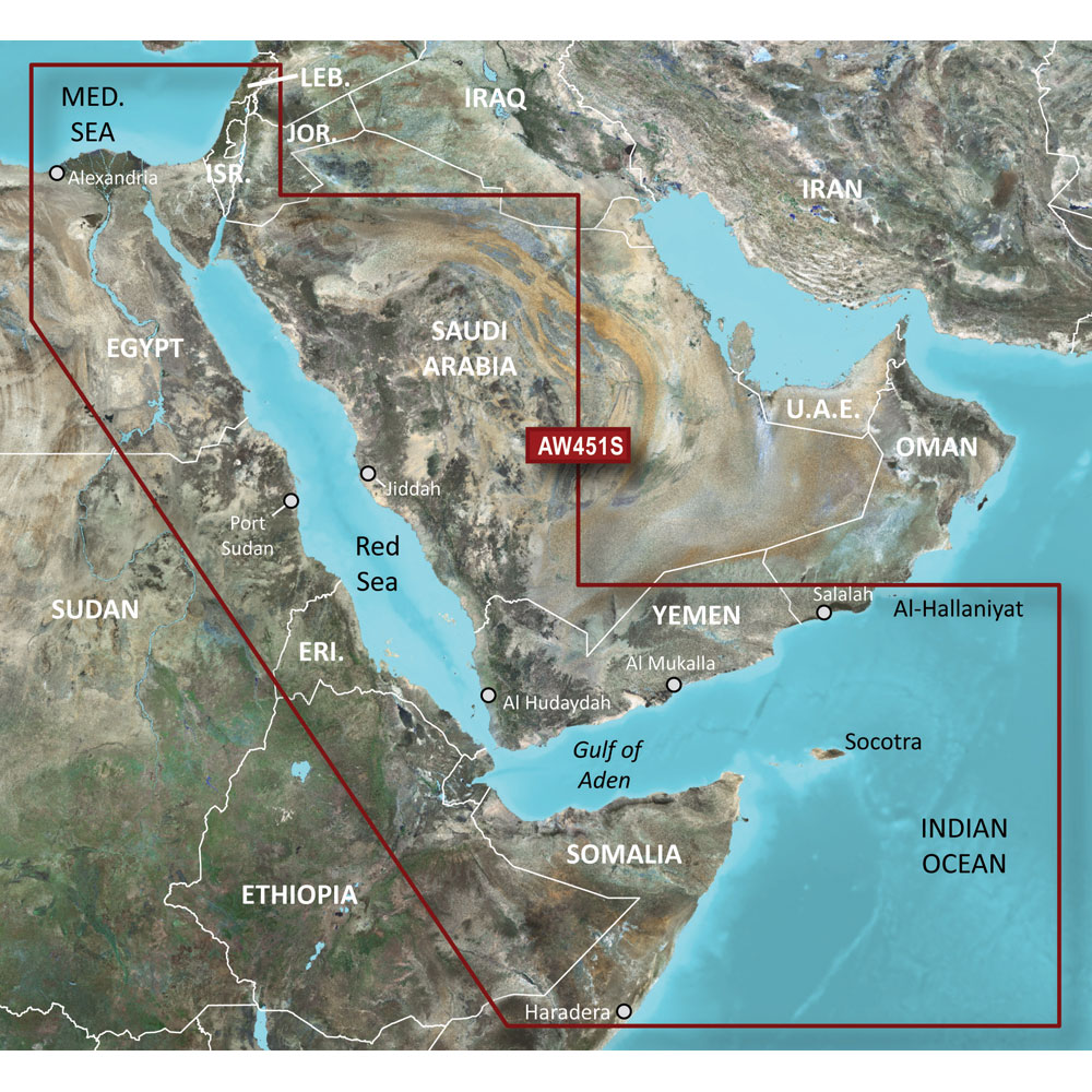 Garmin BlueChart® g3 Vision® HD - VAW451S - Red Sea - microSD™/SD™ - Image 2