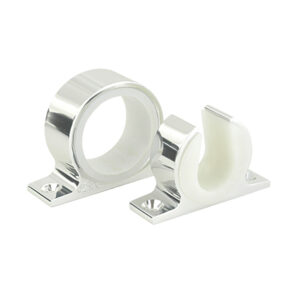 Alternative view of Lee's Single Rod Rack Set - Bright Silver Finish