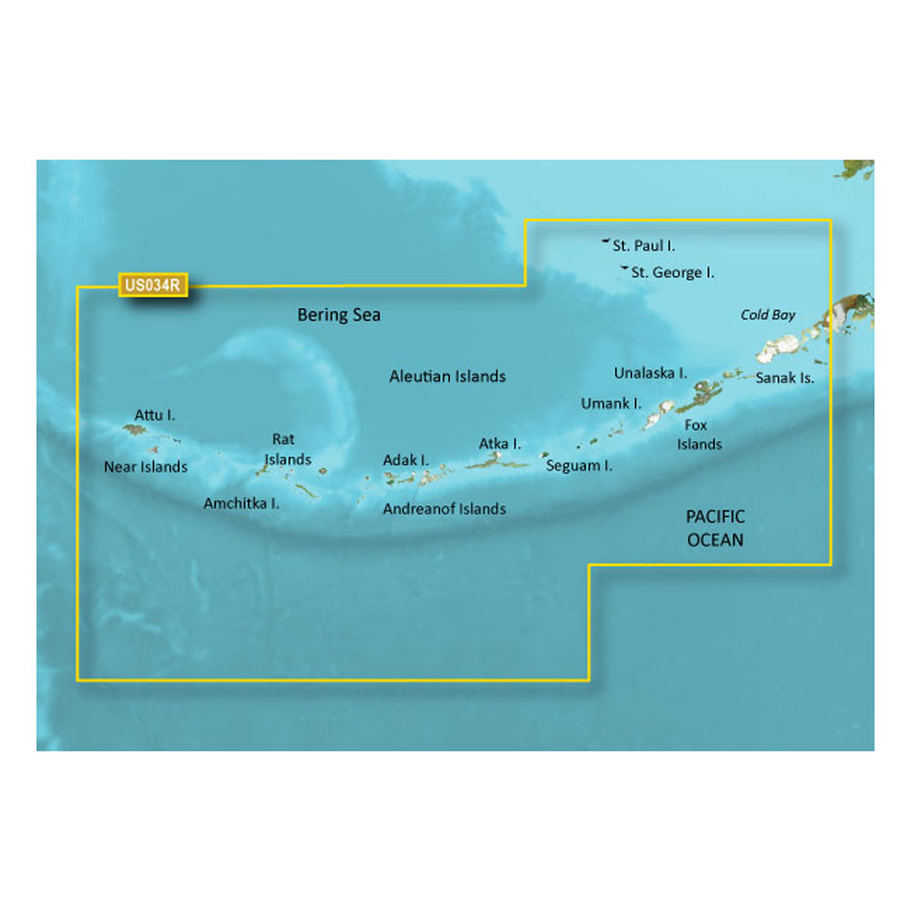 Garmin BlueChart® g3 Vision® HD - VUS034R - Aleutian Islands - microSD™/SD™ - Image 2
