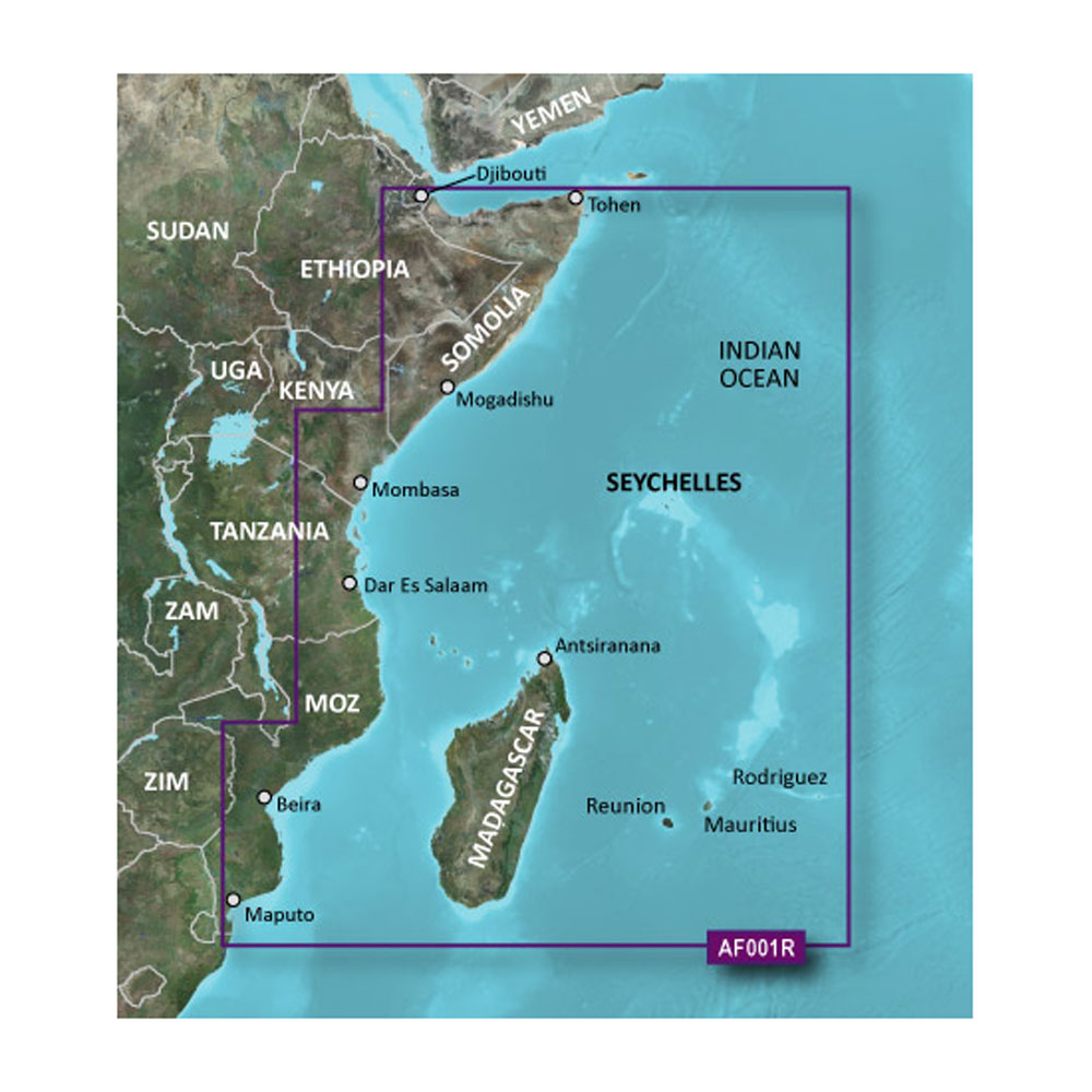 Garmin BlueChart® g3 HD - HXAF001R - Eastern Africa - microSD™/SD™ - Image 2