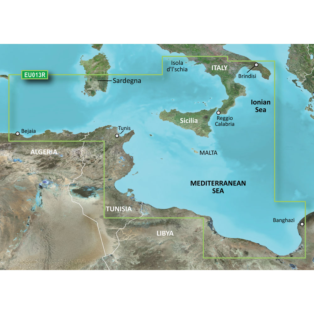 Garmin BlueChart® g3 HD - HXEU013R - Italy Southwest & Tunisia - microSD™/SD™ - Image 2