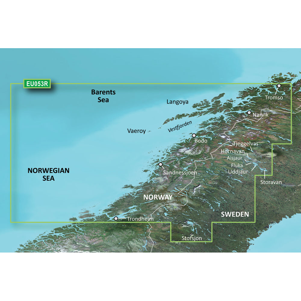 Garmin BlueChart® g3 HD - HXEU053R - Trondheim - Tromso - microSD™/SD™ - Image 2
