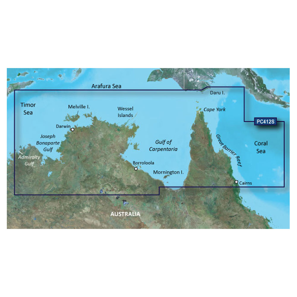 Garmin BlueChart® g3 HD - HXPC412S - Admiralty Gulf Wa To Cairns - microSD™/SD™ - Image 2