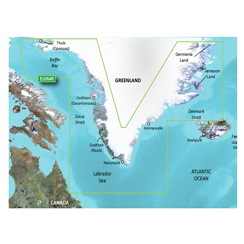 Garmin BlueChart® g3 Vision® HD - VEU064R - Greenland - microSD™/SD™ - Image 2
