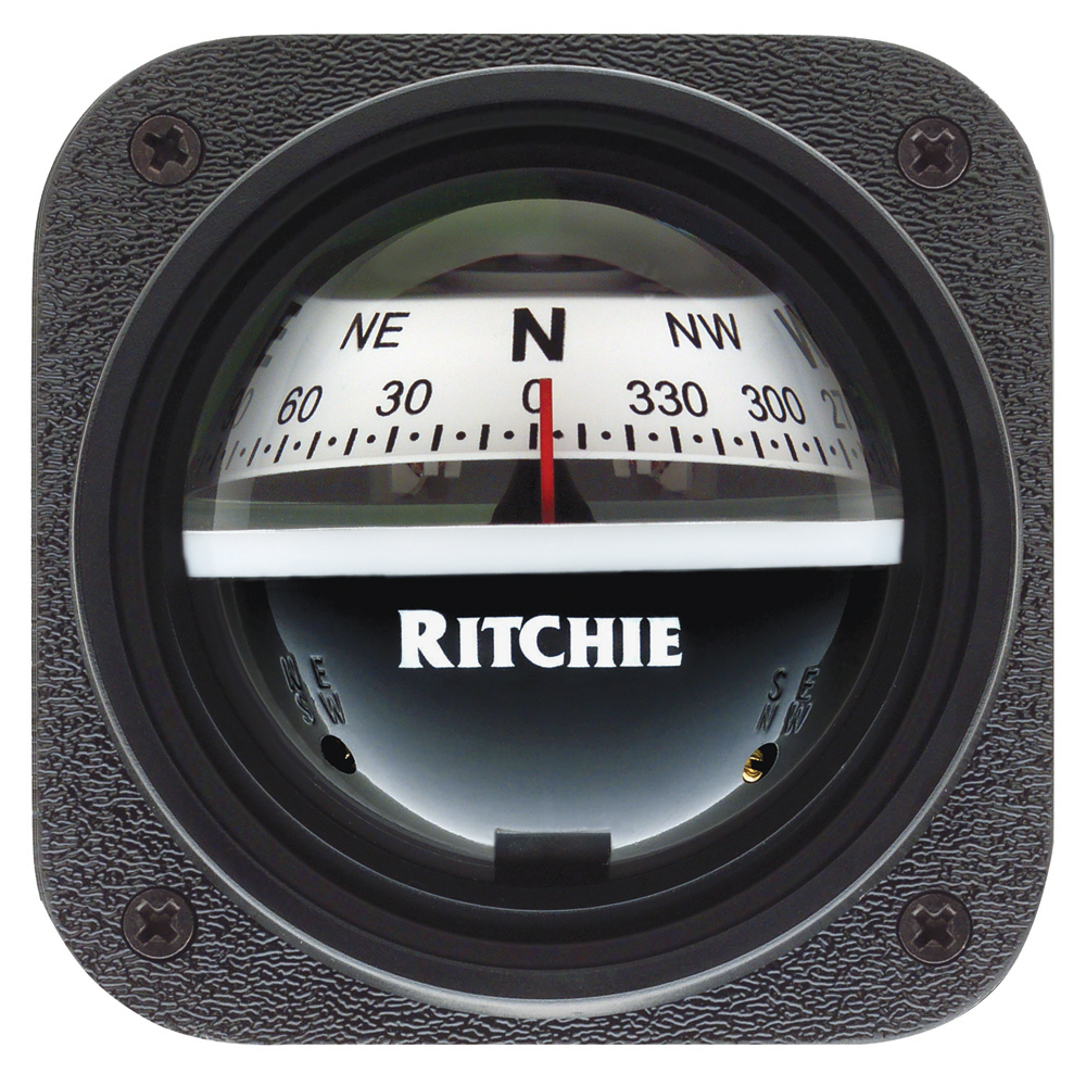 Ritchie V-527 Kayak Compass - Bulkhead Mount - White Dial - Image 3