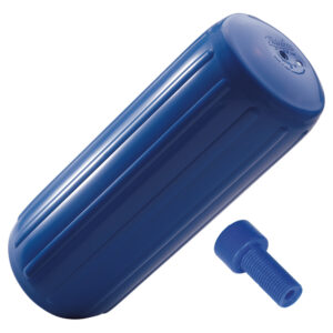 Alternative view of Polyform HTM-4 Fender 13.5" x 34.8" - Blue w/Adapter