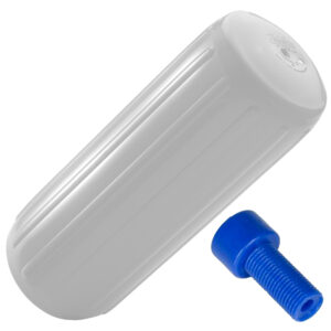 Alternative view of Polyform HTM-4 Fender 13.5" x 34.8" - White w/Adapter