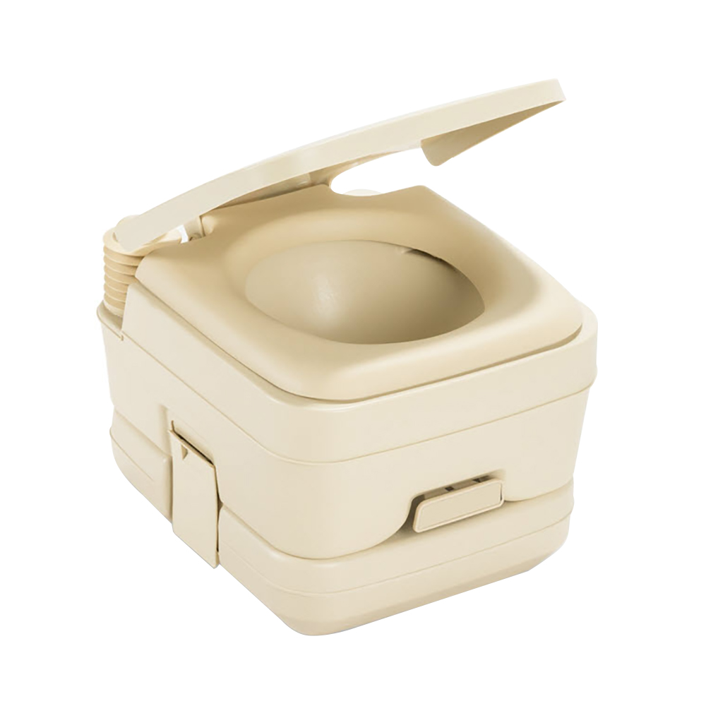 Dometic 964 Portable Toilet w/Mounting Brackets - 2.5 Gallon - Parchment - Image 2
