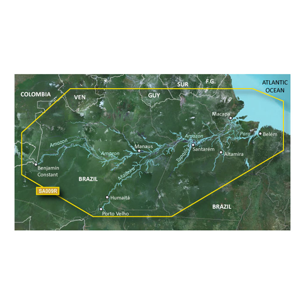 Garmin BlueChart® g3 HD - HXSA009R - Amazon River - microSD™/SD™ - Image 2