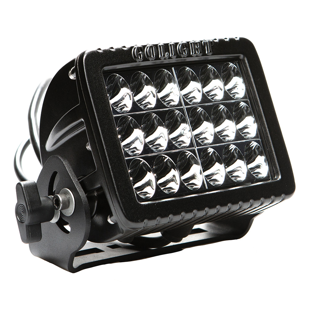 Golight GXL Fixed Mount LED Floodlight - Black - Image 2
