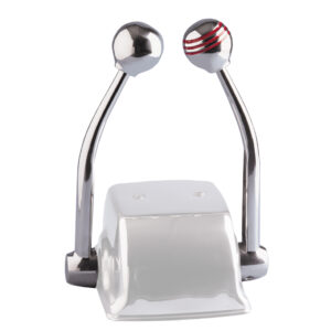 Alternative view of Schmitt Marine Standard Control Arm Set w/Red Throttle Knob & Plain Shift Knob - Includes Arms & Knobs Only