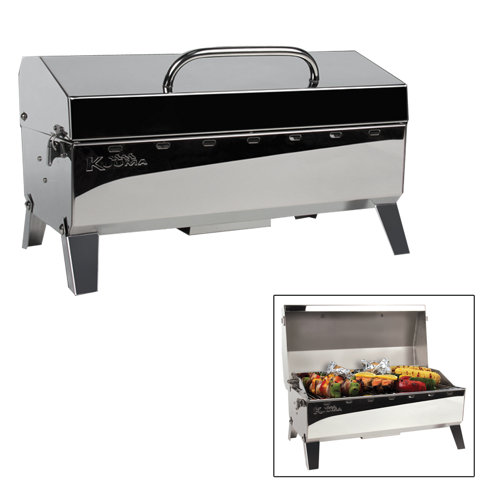 Kuuma Stow N' Go 160 Gas Grill w/Thermometer and Ignitor - Image 2