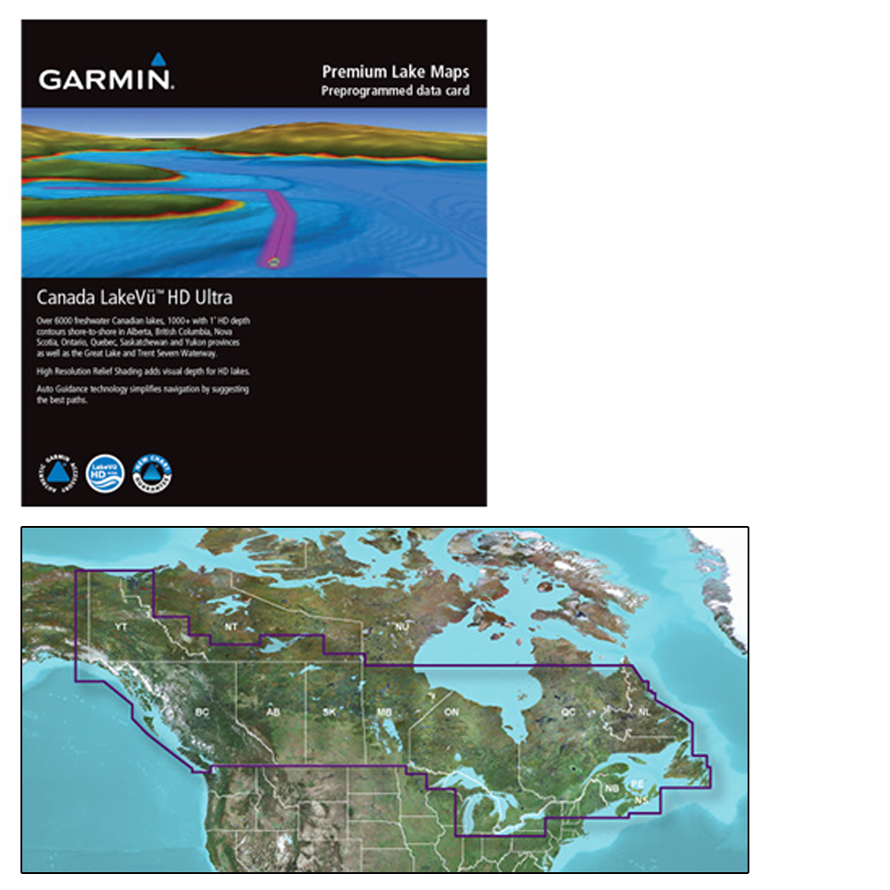 Garmin Canada LakeVü™ g3 Ultra - LVCA100F - microSD™/SD™ - Image 2