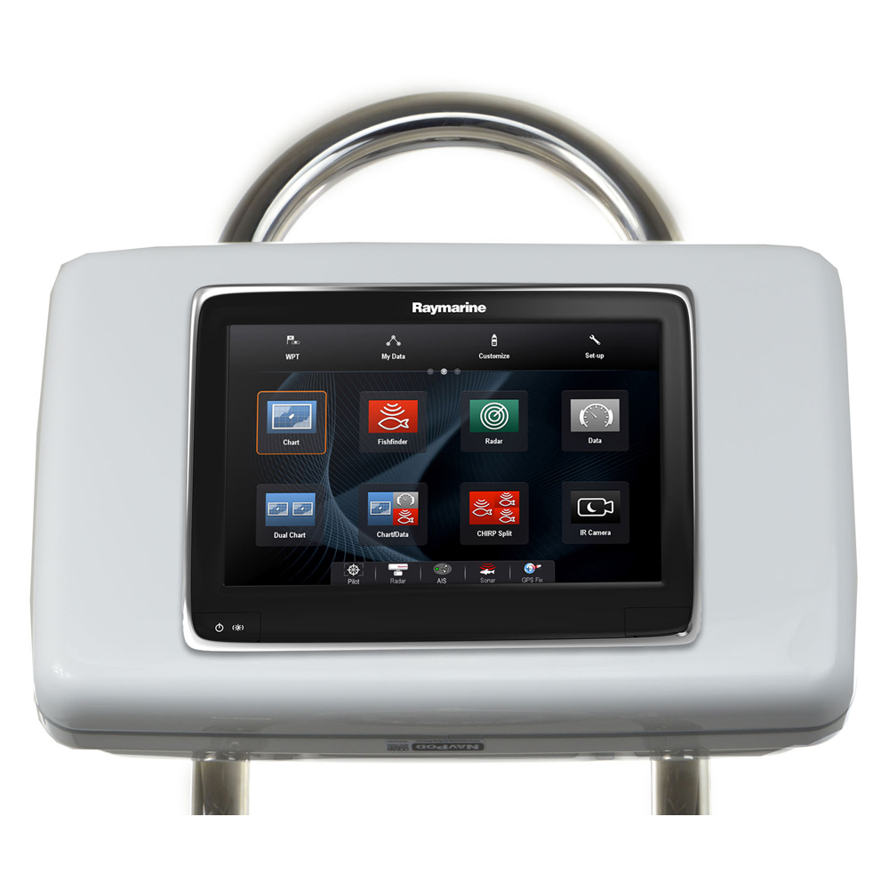 NavPod GP1204 SailPod Pre-Cut f/Raymarine a125 / a127 / a128 f/9.5" Wide Guard - Image 2