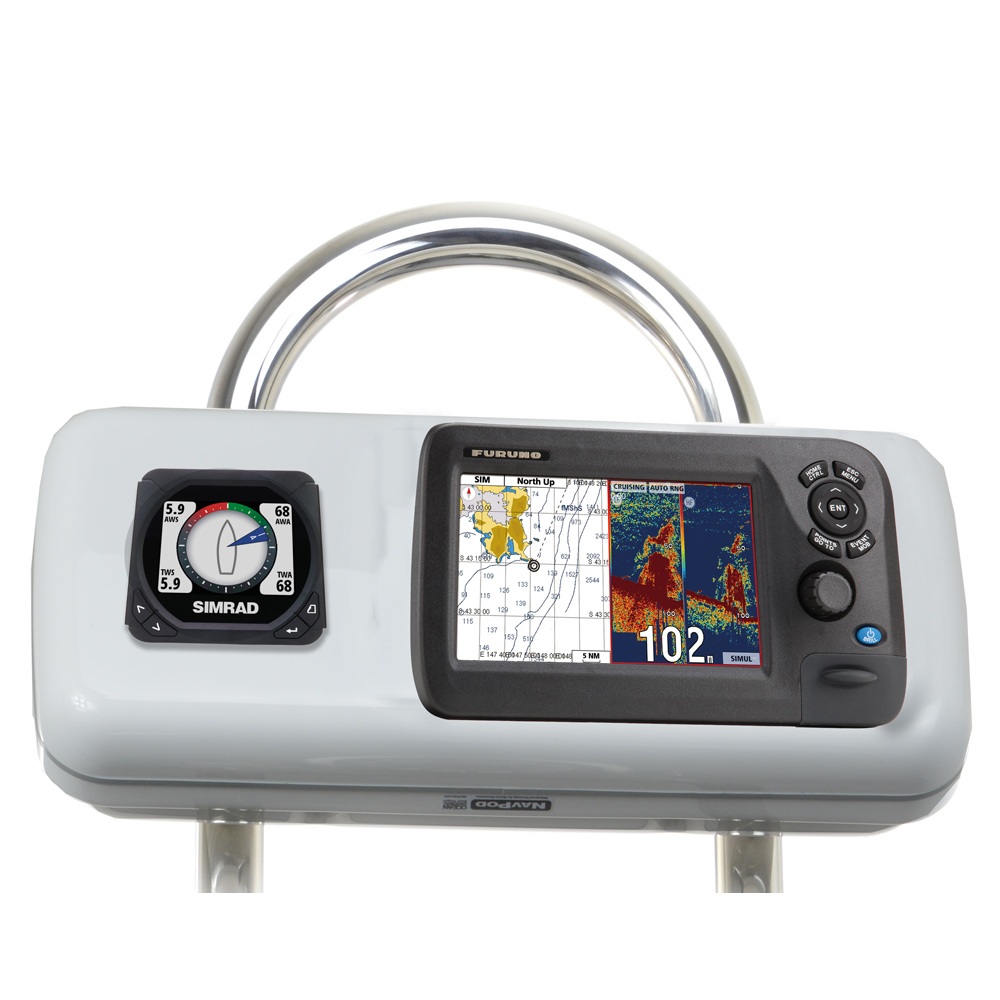 NavPod GP1515 SystemPod Pre-Cut f/Furuno GP1670/GP1670F 5.7" & 1 Instrument f/9.5" Wide Guard - Image 2