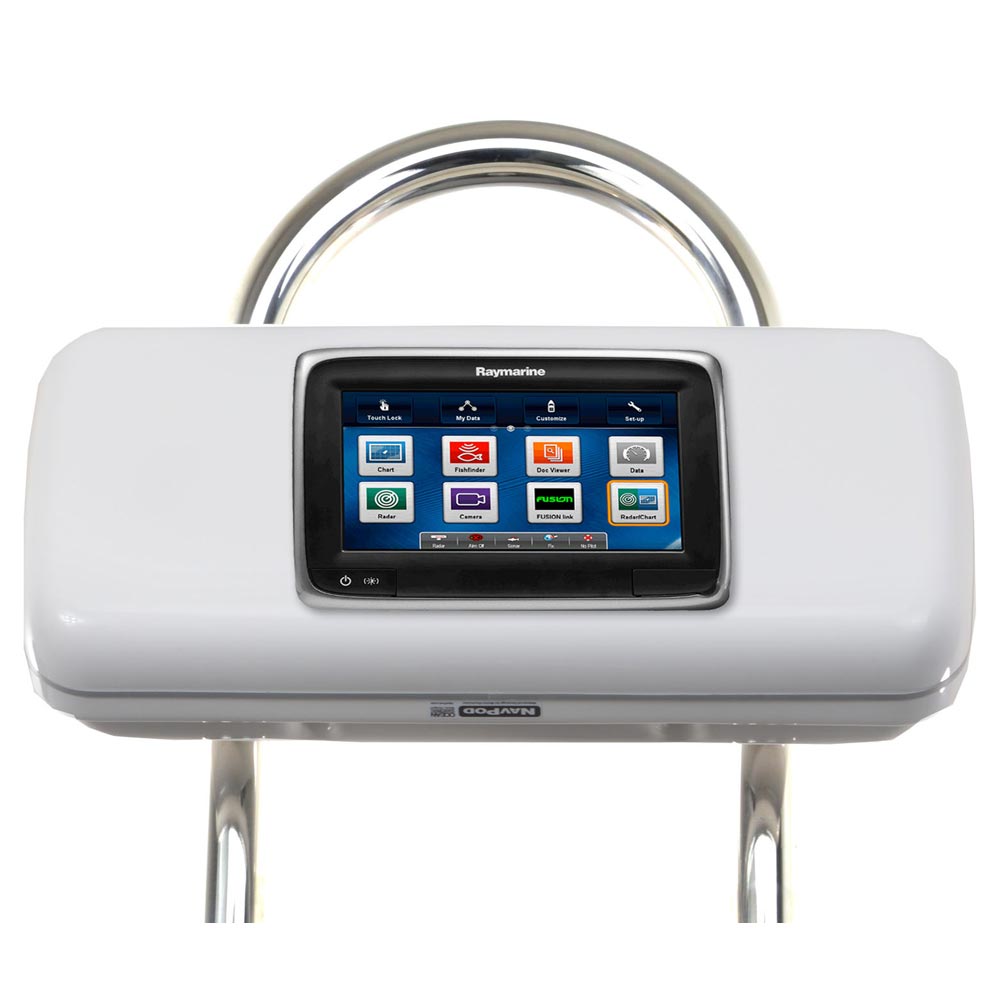 NavPod GP1523 SystemPod Pre-Cut f/Raymarine a75/a77/a78 Mounted In Center f/9.5" Wide Guard - Image 2