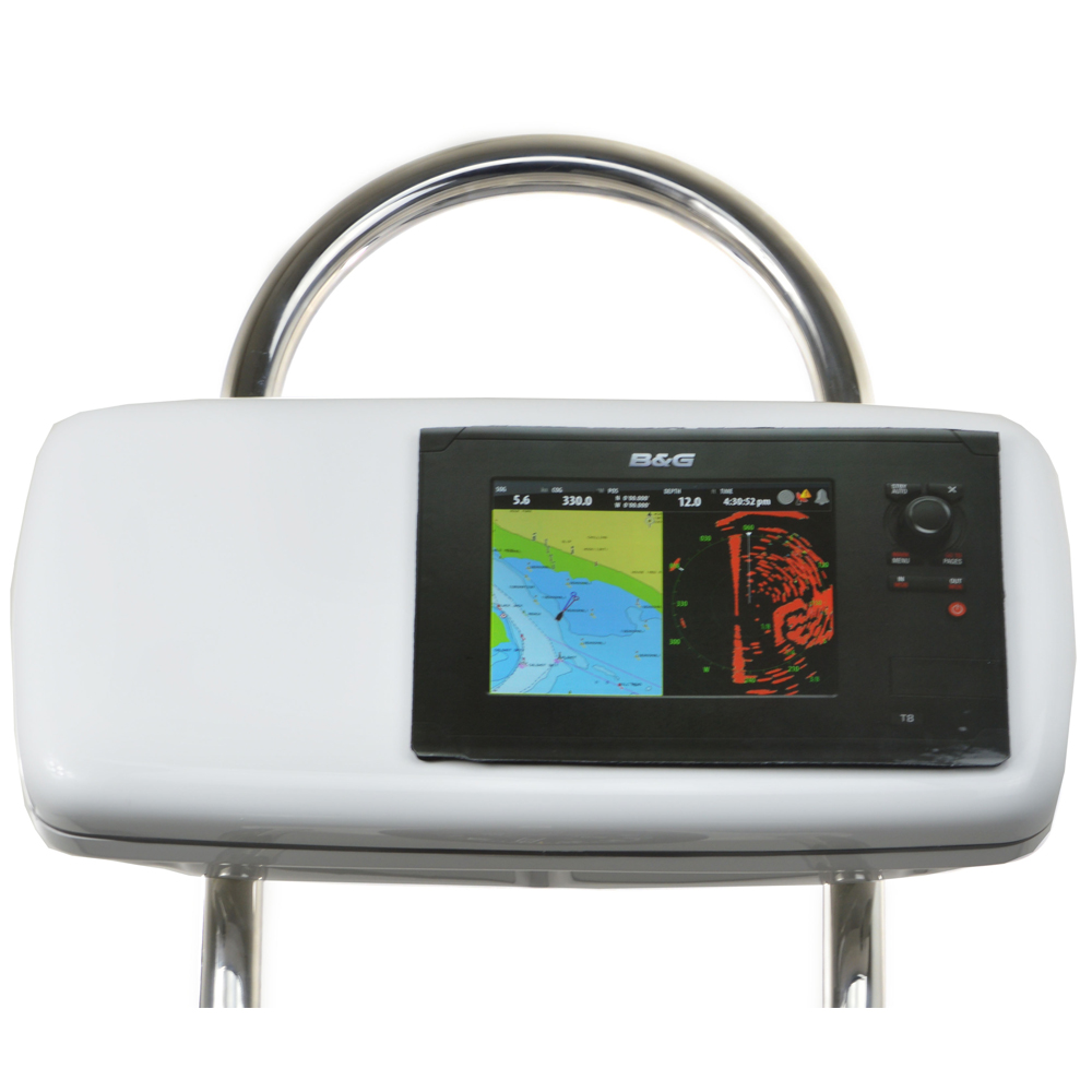 NavPod GP2040-08 SystemPod Pre-Cut f/Simrad NSS8 or B&G Zeus Touch 8 & 2 Instruments f/12" Wide Guard - Image 2