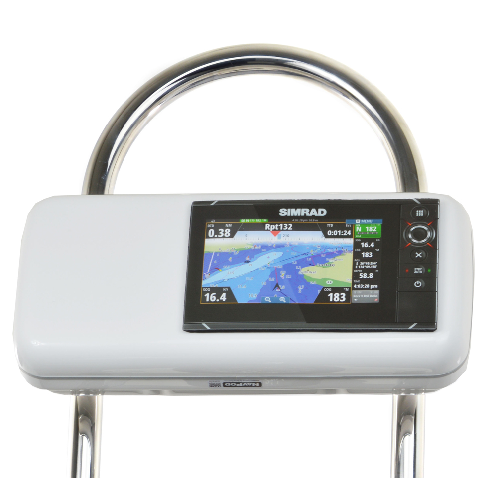 NavPod GP2506 SystemPod Pre-Cut f/Simrad NSS7 evo2 or B&G Zeus² 7 w/Space On The Left f/12" Wide Guard - Image 2