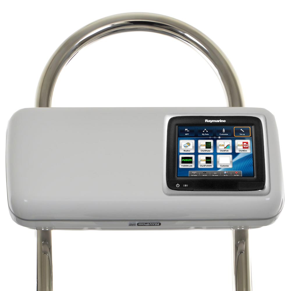 NavPod GP2507 SystemPod Pre-Cut f/ Raymarine a65/a67/a68 w/Space On The Left f/12" Wide Guard - Image 2