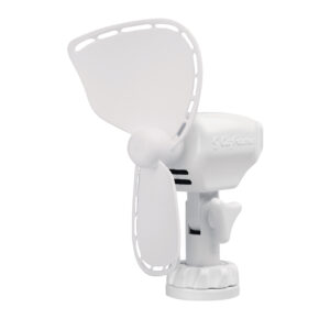 Alternative view of SEEKR by Caframo Ultimate 747 24V 2-Speed 7" Fan w/Lighter Plug - White