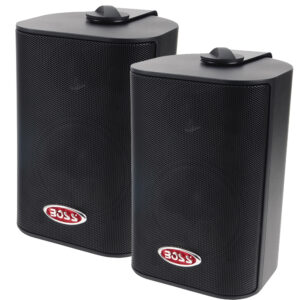 Alternative view of Boss Audio 4" MR4.3B Box Speakers - Black - 200W