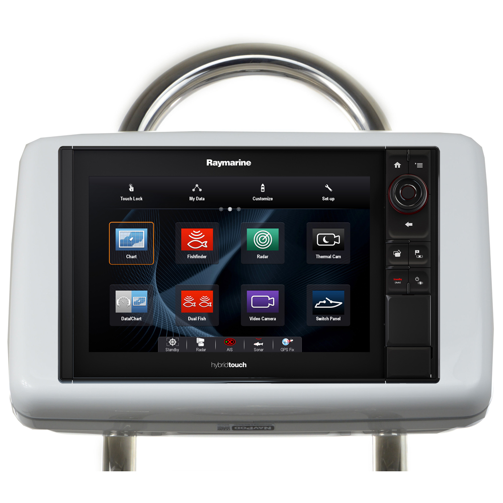 NavPod GP1205 SailPod Pre-Cut f/Raymarine eS127/eS128/Axiom Pro 12 f/9.5" Wide Guard - Image 2
