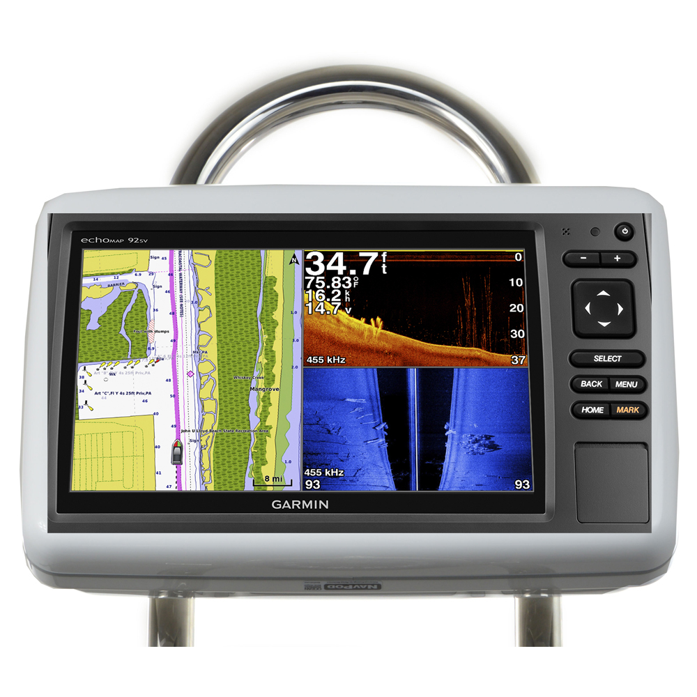 NavPod GP2050-09 SailPod Pre-Cut f/Garmin echoMAP™ 92SV / 93SV / 94SV / 95SV f/12" Wide Guard - Image 2