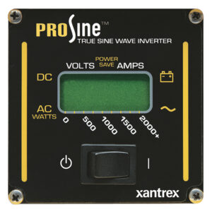 Alternative view of Xantrex PROsine Remote LCD Panel