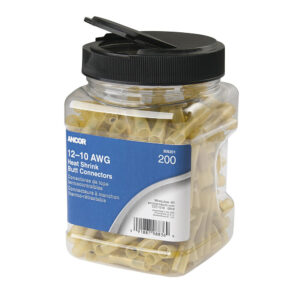 Alternative view of Ancor 12-10 AWG Heat Shrink Butt Connector - 200-Pieces - Jar