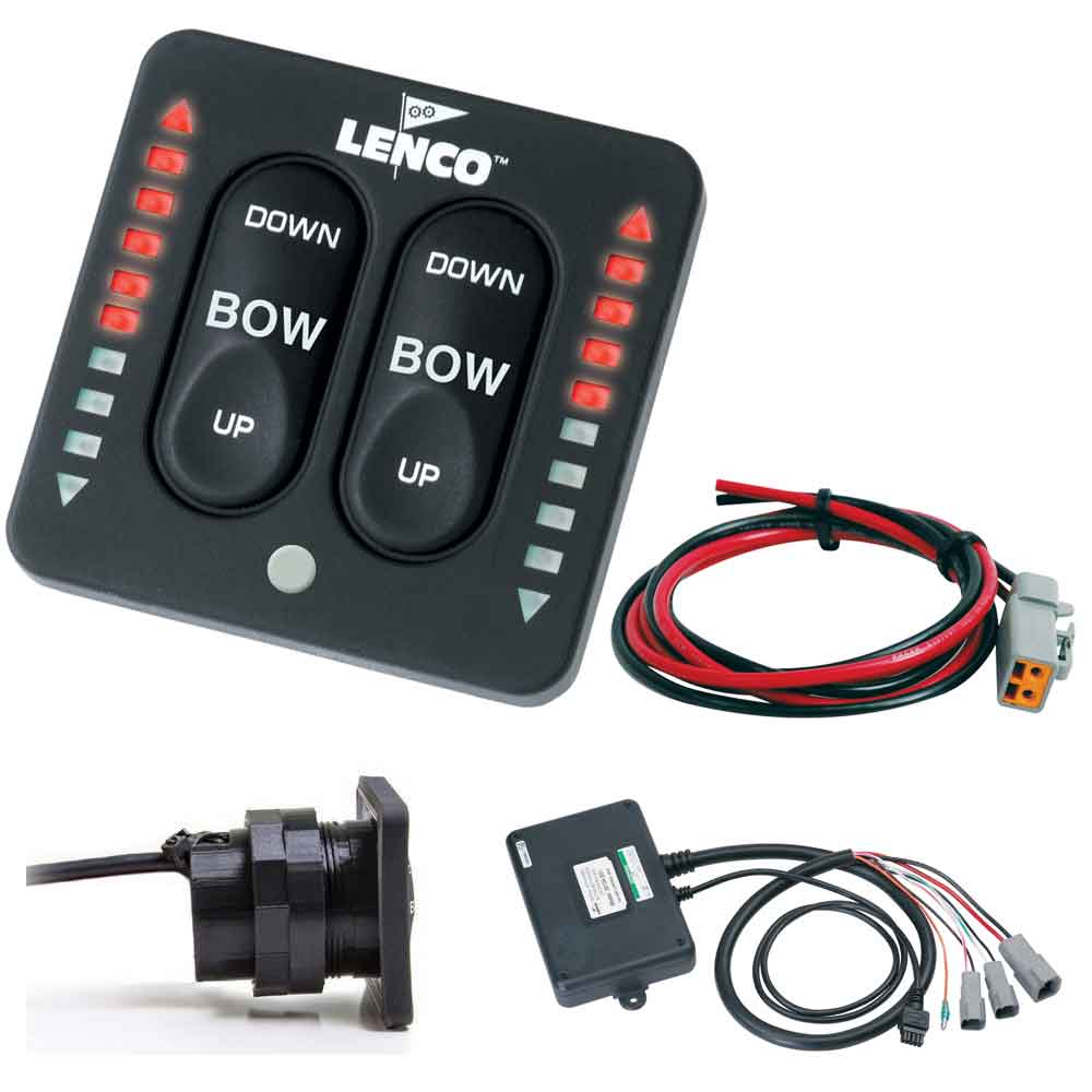 Lenco LED Indicator Two-Piece Tactile Switch Kit w/Pigtail f/Single Actuator Systems - Image 2