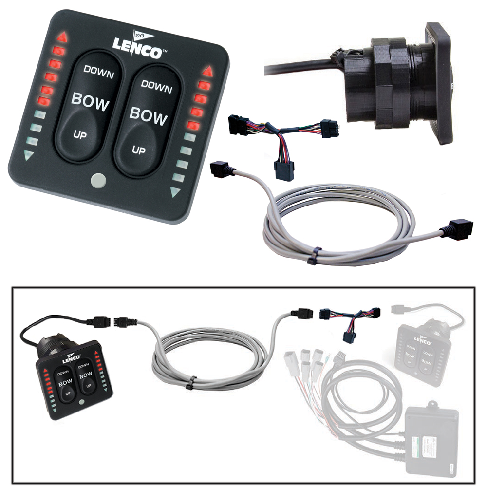 Lenco Flybridge Kit f/LED Indicator Key Pad f/Two-Piece Tactile Switch - 20' - Image 2