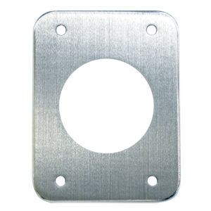 Alternative view of Tigress T-Top Aluminum Backing Plates - 5" x 6-1/2" x 1/4" - Pair