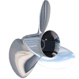 Alternative view of Turning Point Express® Mach3™ OS™ - Right Hand - Stainless Steel Propeller - OS-1617 - 3-Blade - 15.6" x 17 Pitch