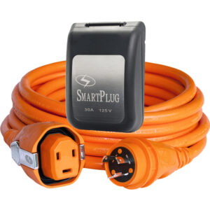 Alternative view of SmartPlug 30 AMP SmartPlug/Twist Type Cordset w/Black Inlet Cover- 50'