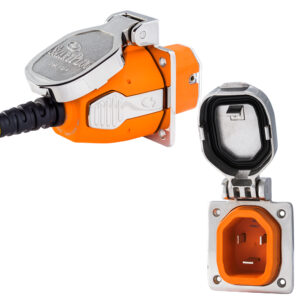 Alternative view of SmartPlug 30 AMP Inlet & Female Cord Connector Combo - Stainless Steel