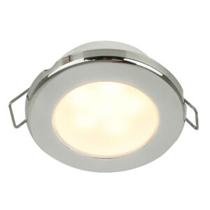 Alternative view of Hella Marine EuroLED 75 3" Round Spring Mount Down Light - Warm White LED - Stainless Steel Rim - 12V